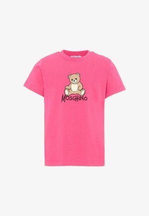 MOSCHINO, - T-shirt z nadrukiem