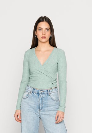 ONLEMMA - Long sleeved top - chinois green