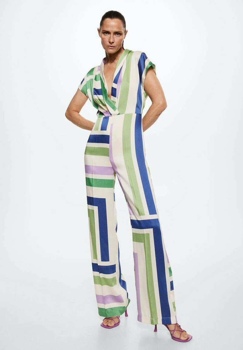Mango CRIS Jumpsuit green/groen Zalando.be