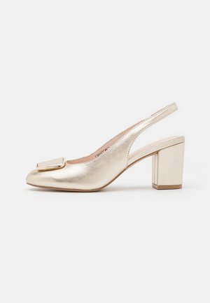 Anna Field by Zalando LEATHER - Classic heels - gold