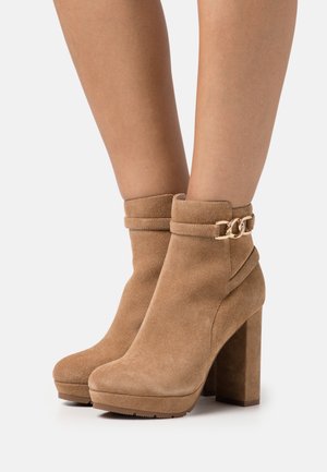 Anna Field High Heel Stiefelette - cognac