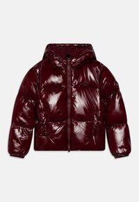 Tommy Hilfiger NEW YORK GLOSSY PUFFER - Jachetă de iarnă - deep rouge