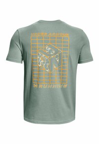 Under Armour - SHORT-SLEEVE GRAPH UA RUN GRADIENT  - Print T-shirt - opal green - 5