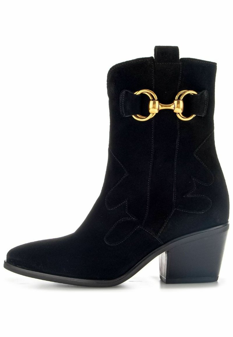 Gabor Comfort Botines camperos - schwarz mic dgold