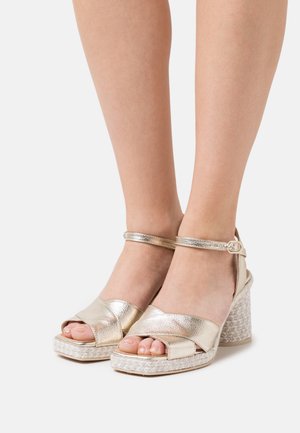 Gaimo, Sandales à talons hauts - gold-coloured