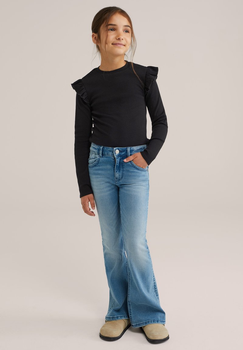 WE Fashion 2-PACK - Ilgarankovis viršutinės dalies drabužis - black