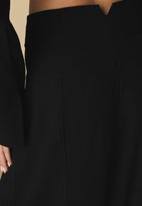 Next TALL FIT - TAILORED  SUPER WIDE  - Tygbyxor - black