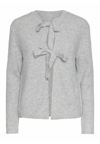 PCSILLY - Gilet - light grey melange