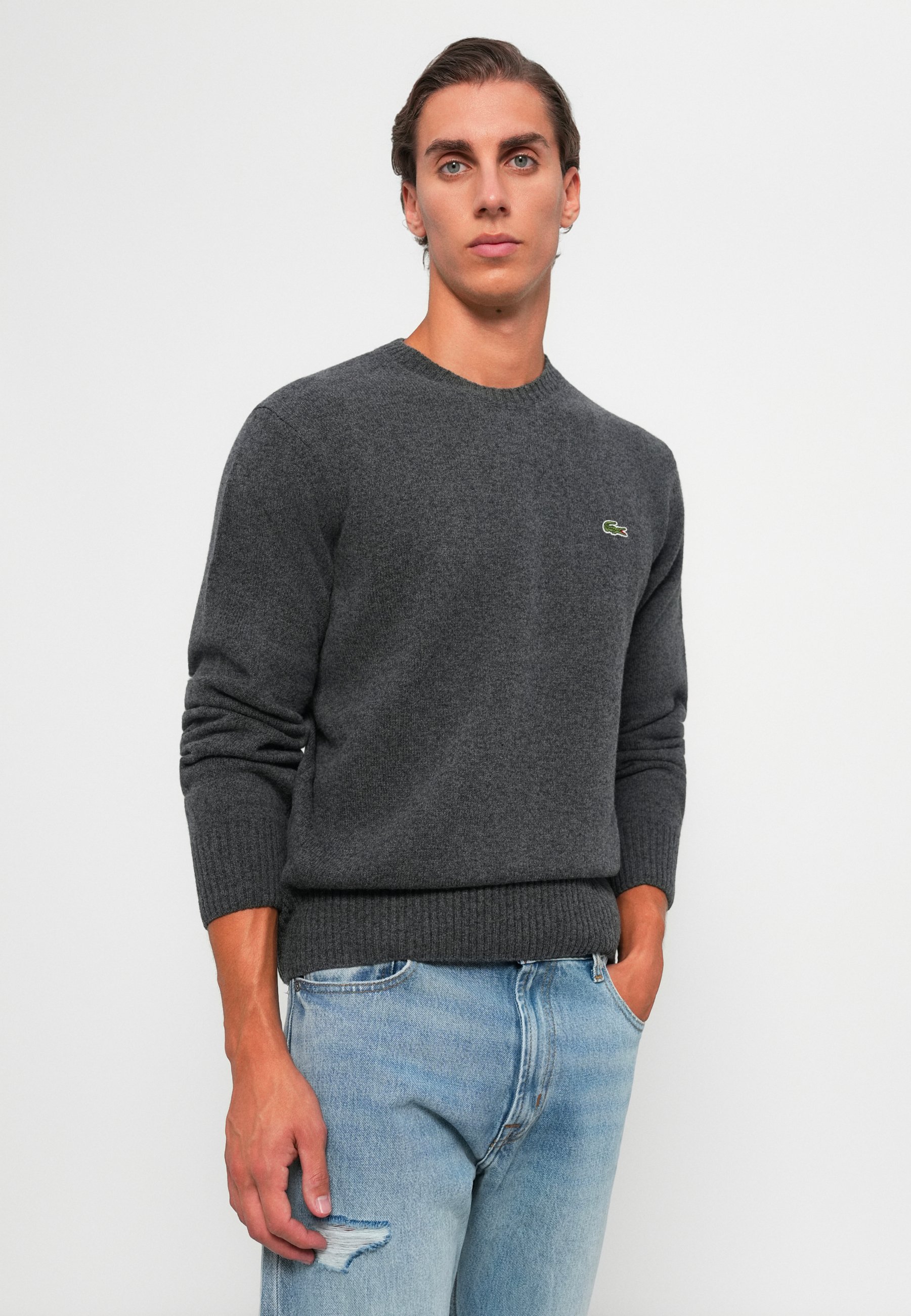 Lacoste Jumper - pitch chine/grey - Zalando