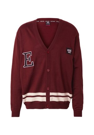ecko unltd., ECKO UNLTD. COLLEGE STICKJACKEN - Chaqueta de punto - syrah