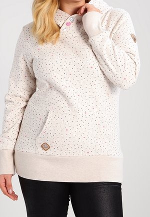 Hoodie - beige