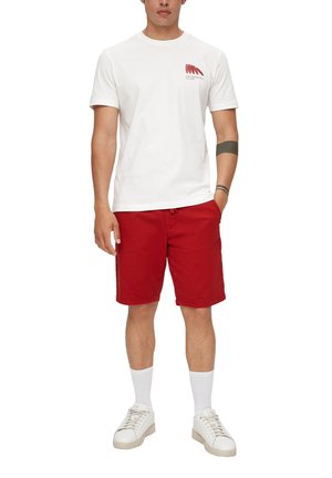 s.Oliver BERMUDA - Jogginghose - rot