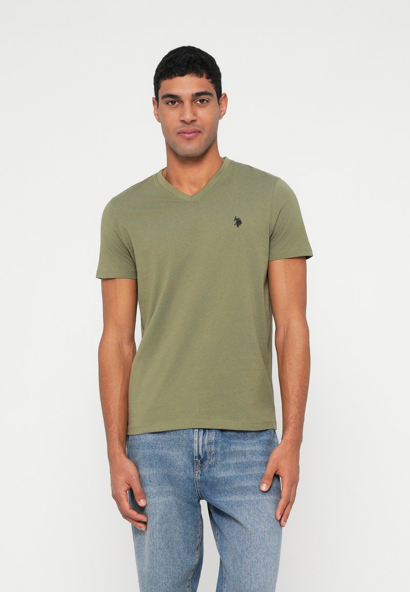 U.S. Polo Assn. T-shirt basic groen
