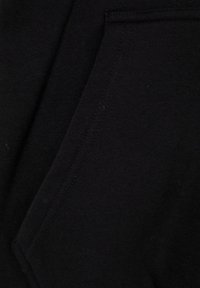 Dropsize HEAVY FLAT FRONT EMBO - Hættetrøje - black