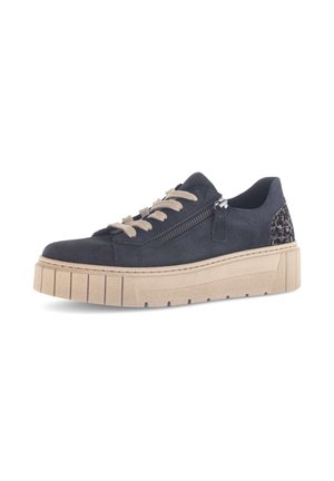 SNEAKER LOW - Sneakers laag - dark-blue farro