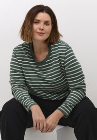 Kaffe Curve WINNI - Camiseta de manga larga - gardentopiary  turtledo stripe