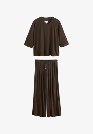 Next, SET - Pizsama szett - chocolate brown