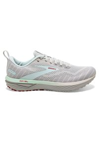 Brooks REVEL 6 - Road running shoes - oyster mushroom alloy blue