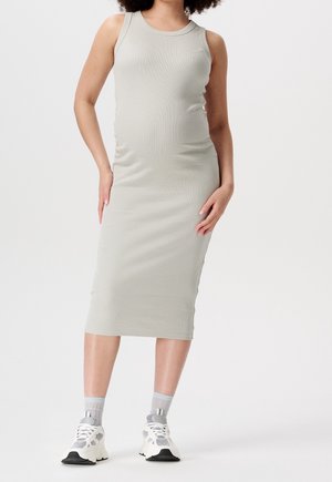 Robe fourreau - beige