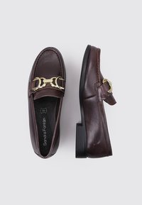 Sandra Fontán Slipper - burgundy