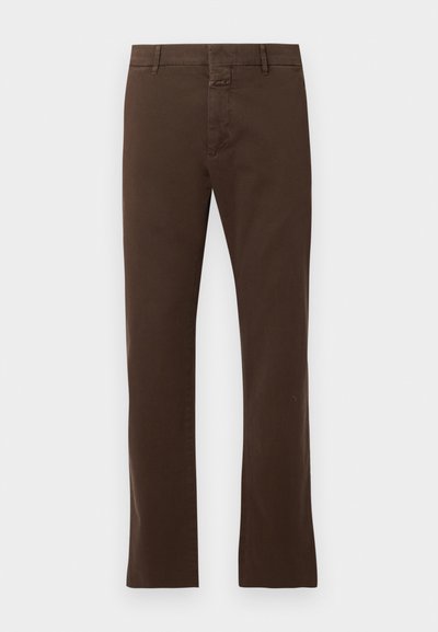 CLOSED CLIFTON TRUE - Pantaloni chino - espresso brown