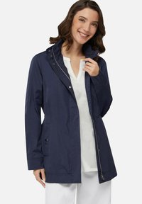 Geox W ANNYA - Abrigo corto - dark blue