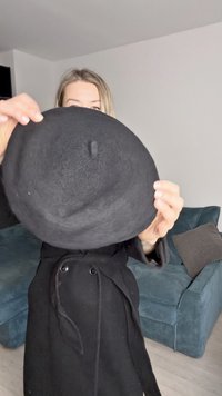 Even&Odd Bonnet - black