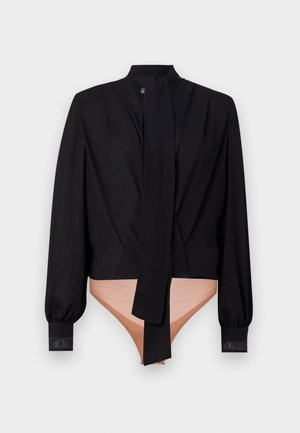Elisabetta Franchi WOMEN BODY SHIRT - Blouse - nero
