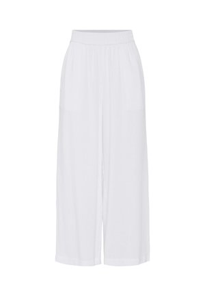 Pieces, Culottes PCPIA LINEN BLEND - Püksid - bright white