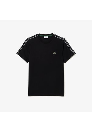 Lacoste Sport TAPE - Camiseta estampada - black