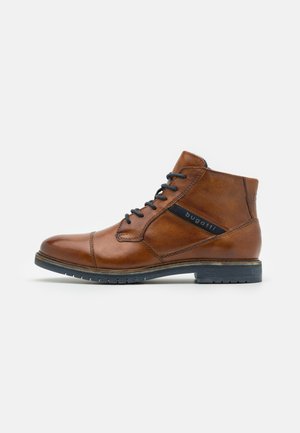 CAJ - Bottines à lacets - cognac