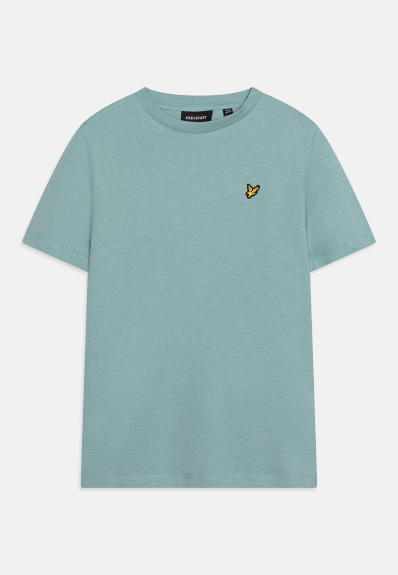 Lyle & Scott PLAIN - Basic T-shirt - blue smoke