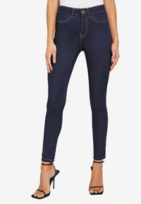 Friends Like These HIGH WAISTED TALL - Aptempti džinsai - rinse blue