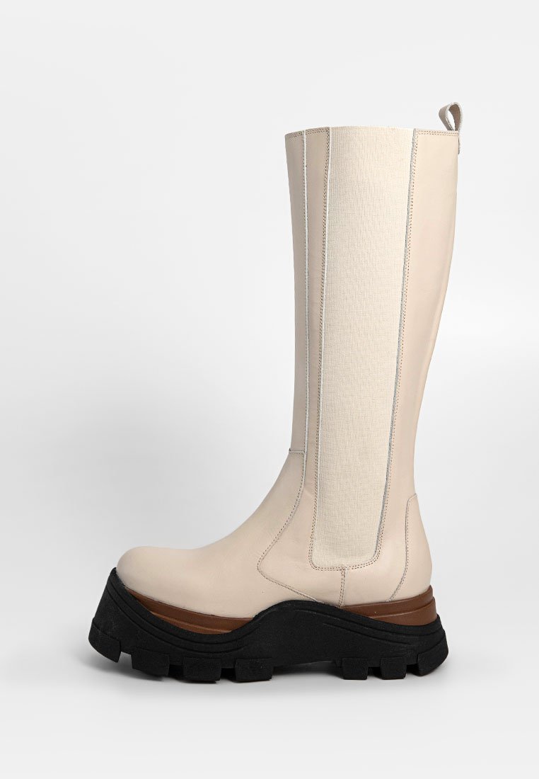 ALOHAS Plateaulaarzen beige