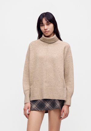 Pieces Pullover - taupe gray
