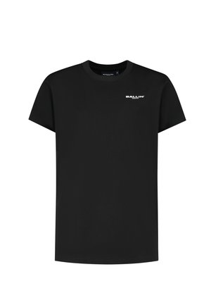 REGULAR FIT CREWNECK SS  - T-shirt print - black
