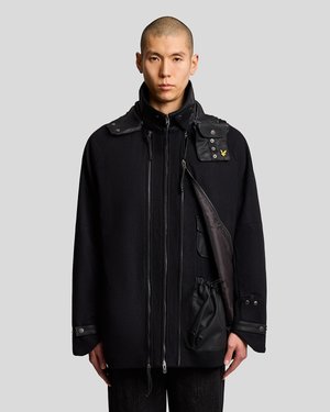 ARUN ROSE - Short coat - jet black