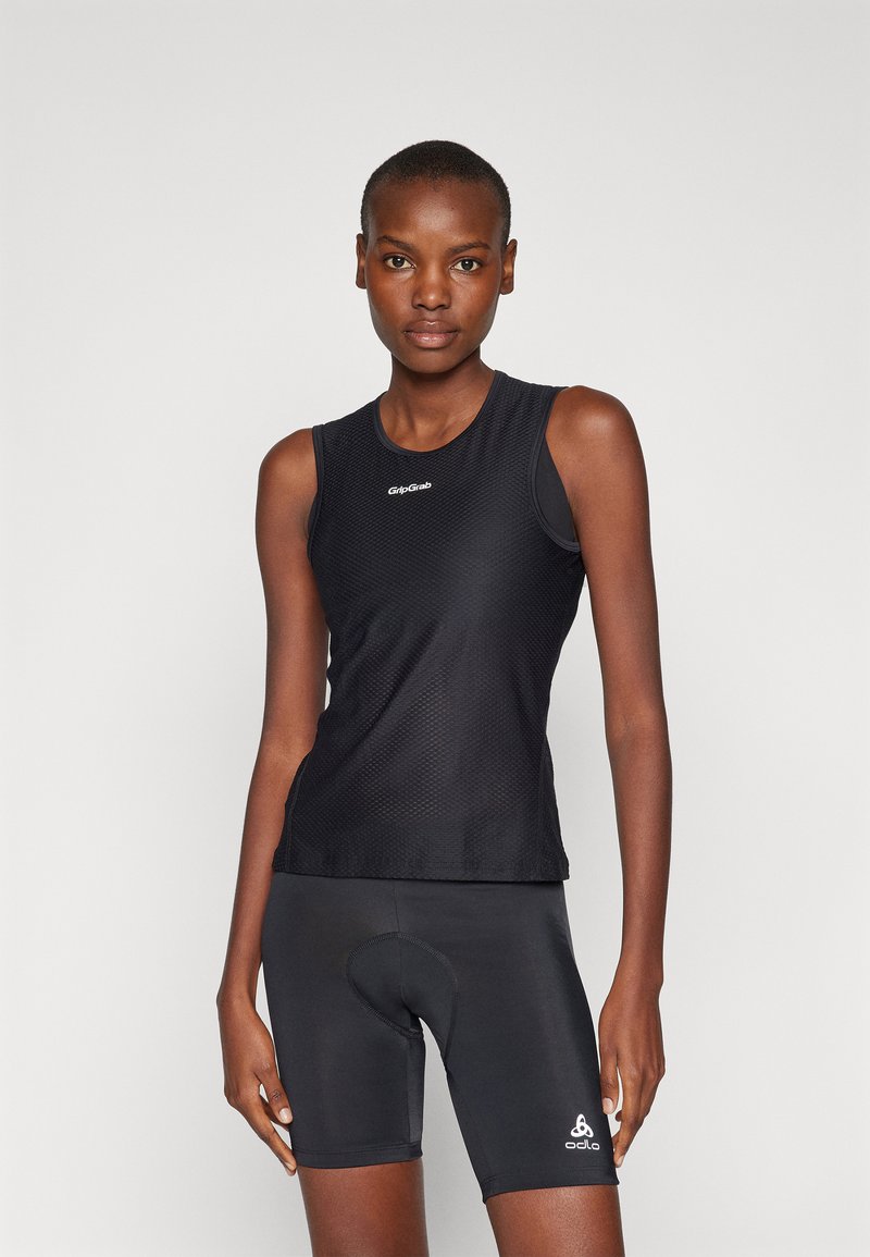 GripGrab - WOMENS ULTRALIGHT SLEEVELESS BASE LAYER - Viršus - black, Padidinti