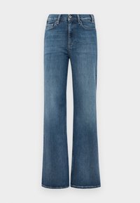 Pernera ancha - blue denim
