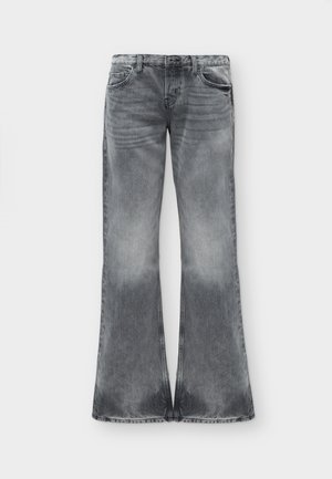 Weekday, AURA LOW RELAXED BOOTCUT - Jean bootcut - alien black