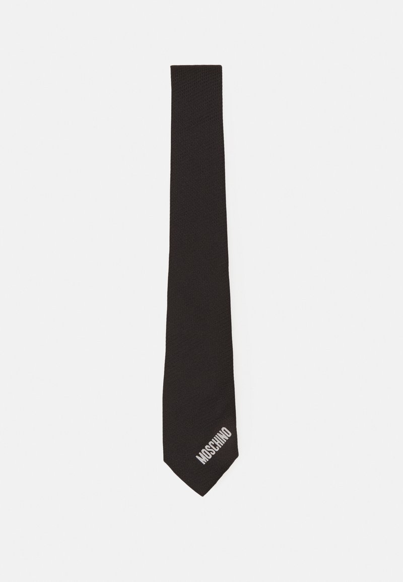 MOSCHINO - TIE UNISEX - Cravatta - black, Ingrandire