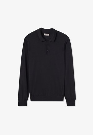 Falconeri ULTRAFINE - Poloshirt - black