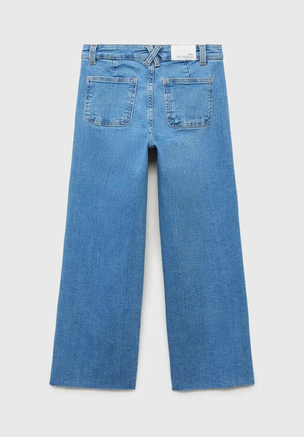 WIDE FRAYED HEM - Flared Jeans2