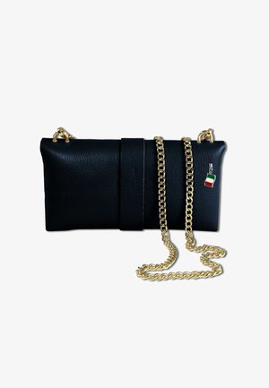 DrachenLeder, Clutch - dunkelblau