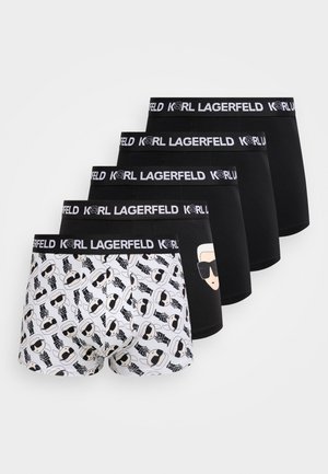IKON TRUNK SET 5 PACK - Μποξεράκια - black/white