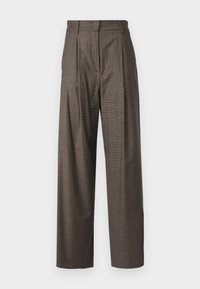 MELODIA - Pantalon classique - marrone scuro