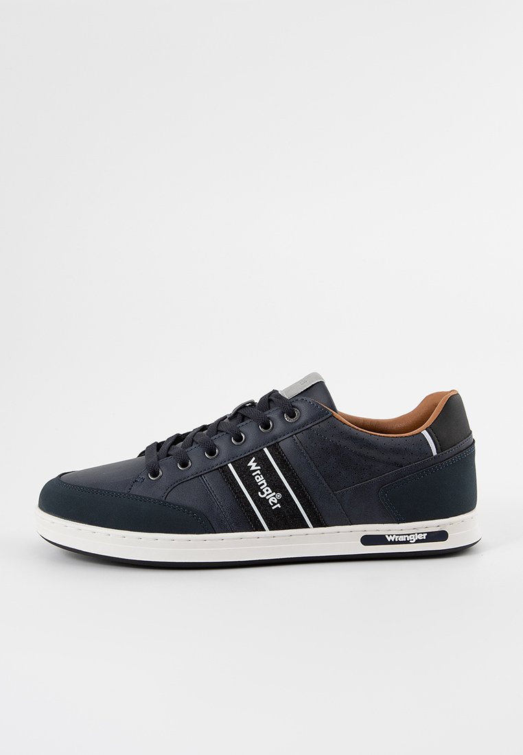 Wrangler Sneakers laag blauw
