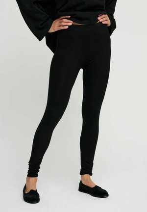 SMOOTH  - Leggings - Trousers - black