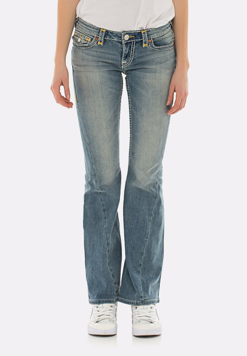 True Religion JOEY FLARE Jeans Bootcut ultra modern light wash/blau