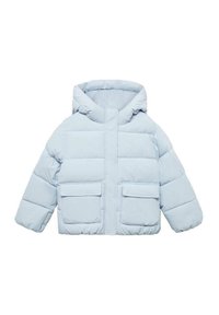 Mango Kids Winter jacket - light blue
